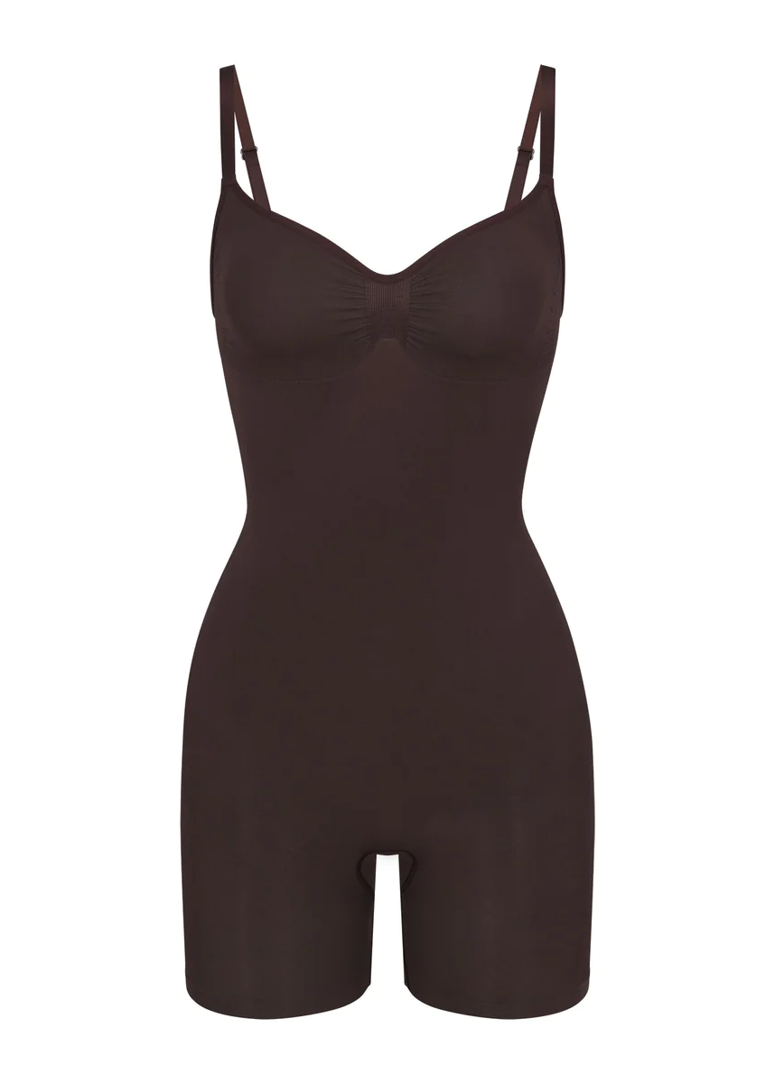 Customized mid-thigh jumpsuits